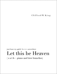 Let This Be Heaven Instrumental Parts choral sheet music cover Thumbnail